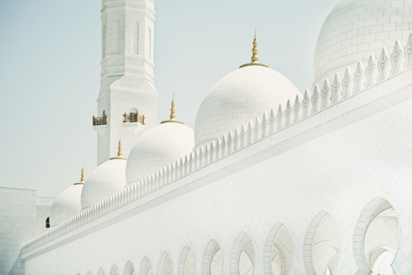 Photograph Simon Stock Sheikh Zayed  Mosque Abu Dhabi on One Eyeland